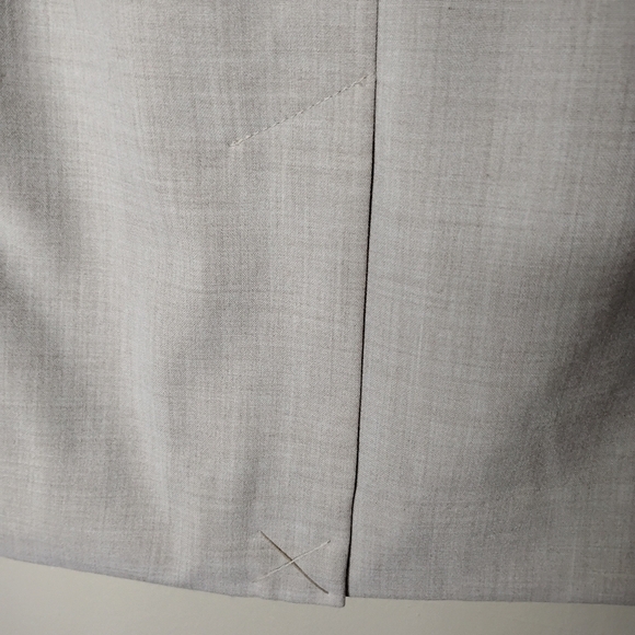 Worthington Career Pencil Skirt Size 10 Neutral Heathered Tan NWT - Picture 6 of 8